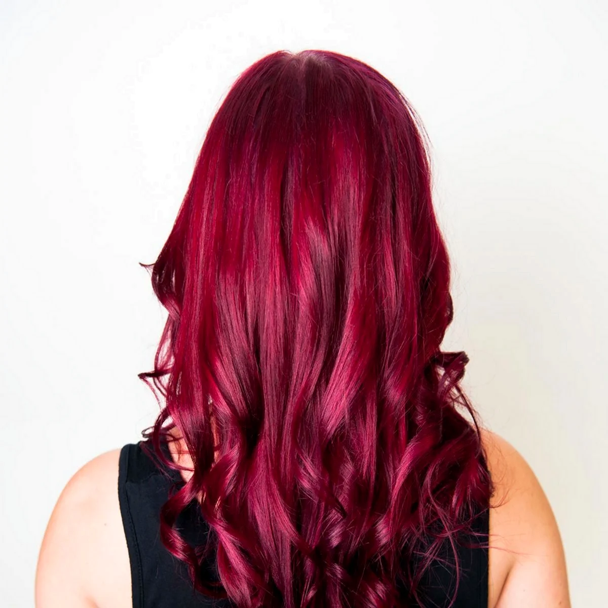 Темный рубин цвет волос