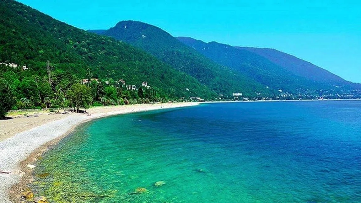 Красивые пляжи в абхазии