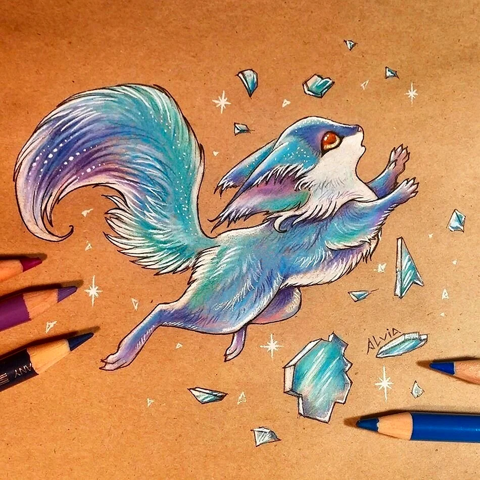 Alvia Alcedo космические драконы