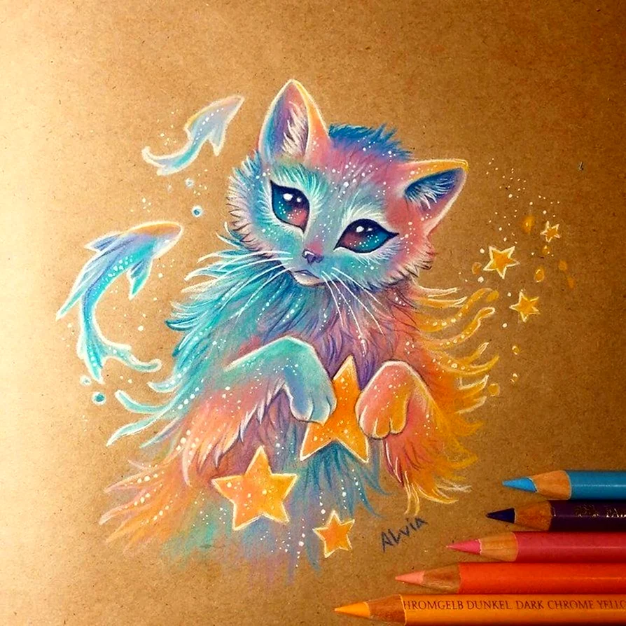 Alvia Alcedo рисунки