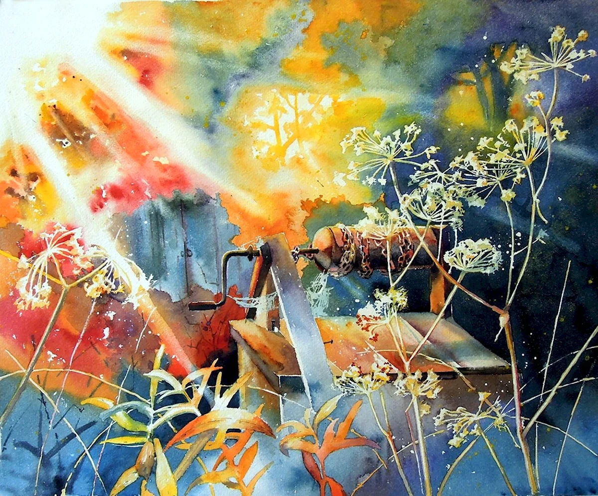 Анна Соколова акварель
