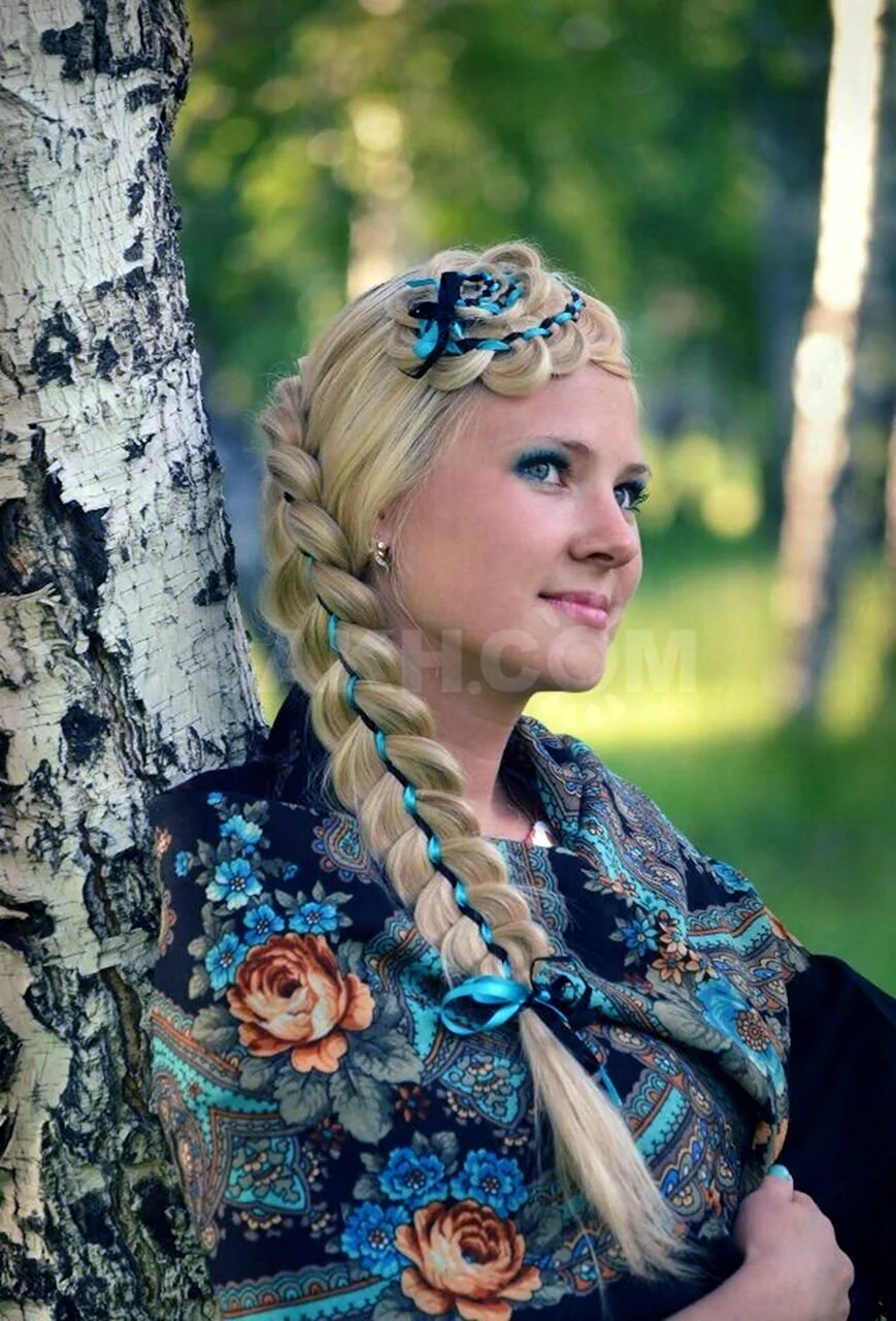 Анжелика Баршинова русская коса