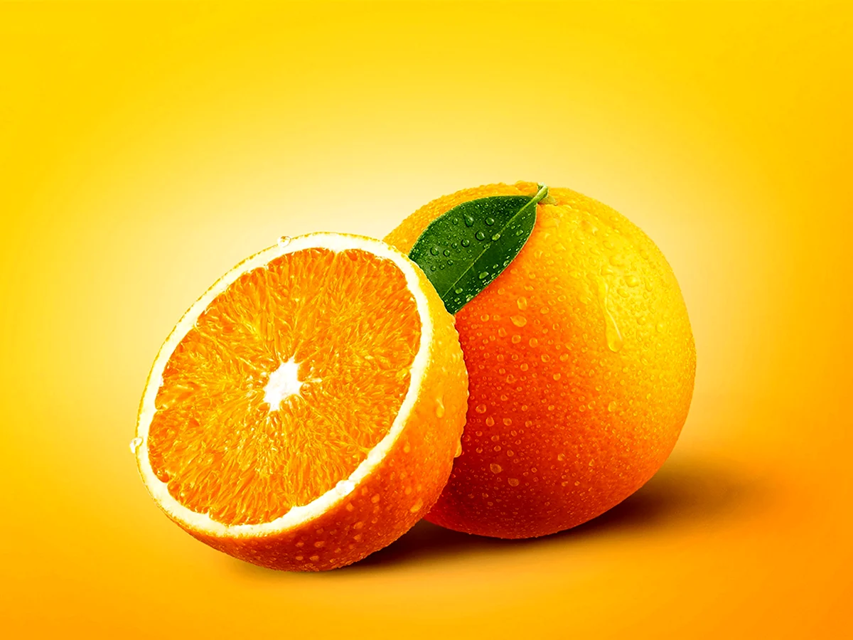 Обои апельсин