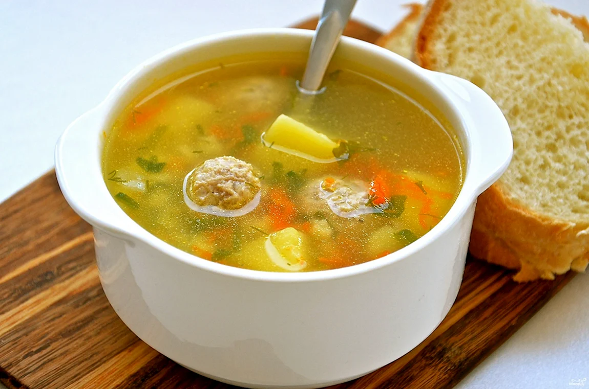 Красивый суп