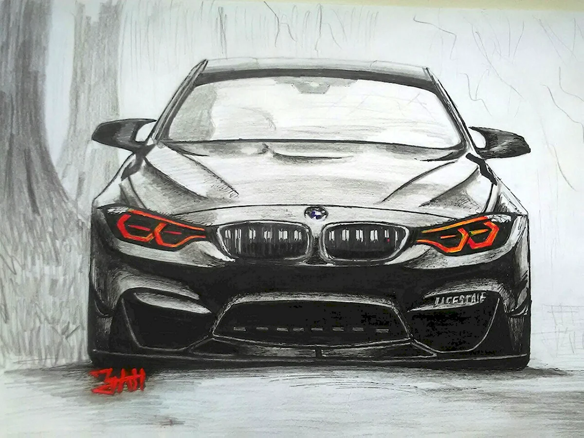 BMW m5 Pencil