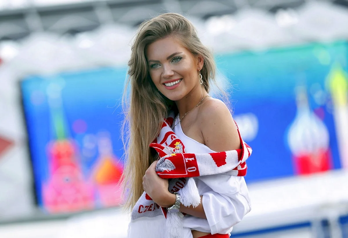 Болельщица Польша ЧМ 2018