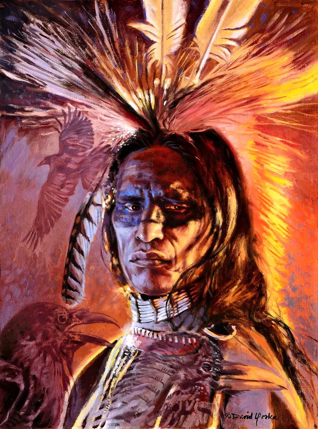 David Yorke художник индейцы