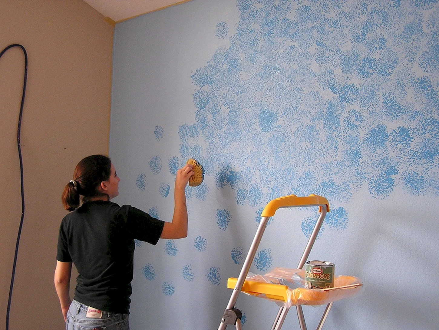 Красивая краска для стен