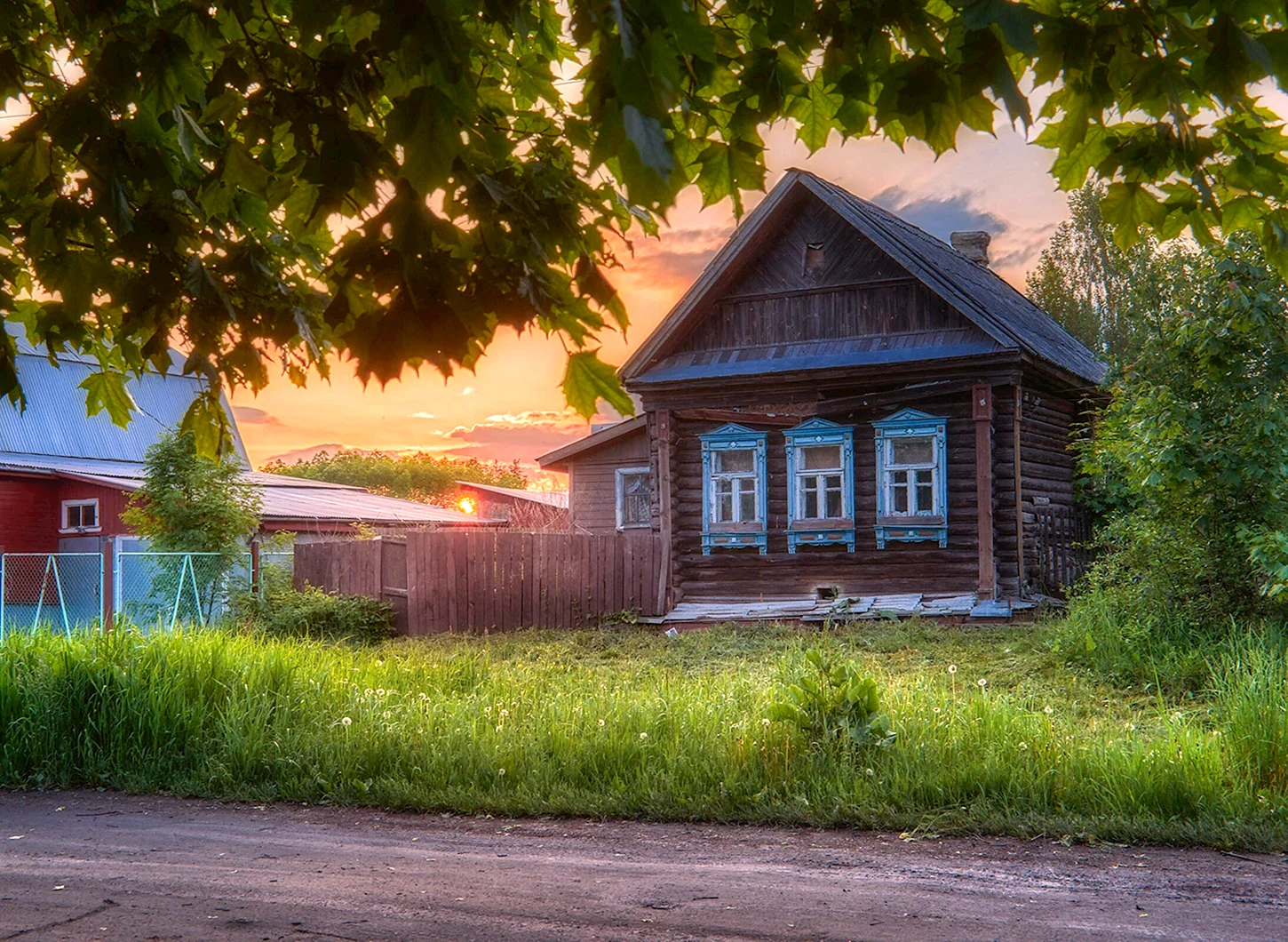 Деревенский домик (56 фото)