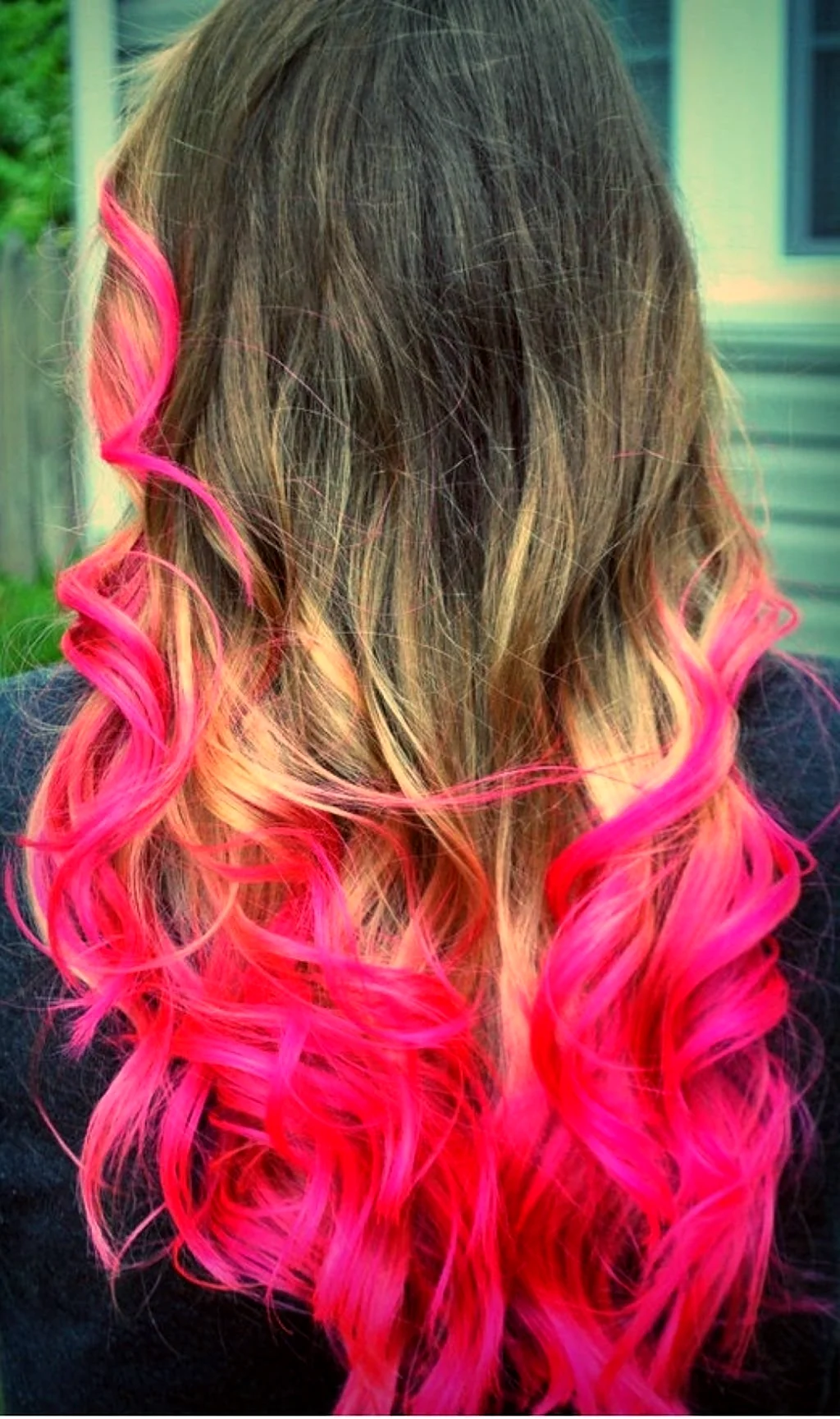 Dip Dye окрашивание