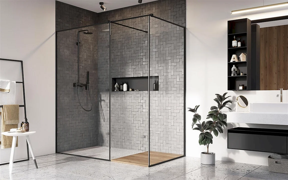 Душевая перегородка Radaway modo New II Black
