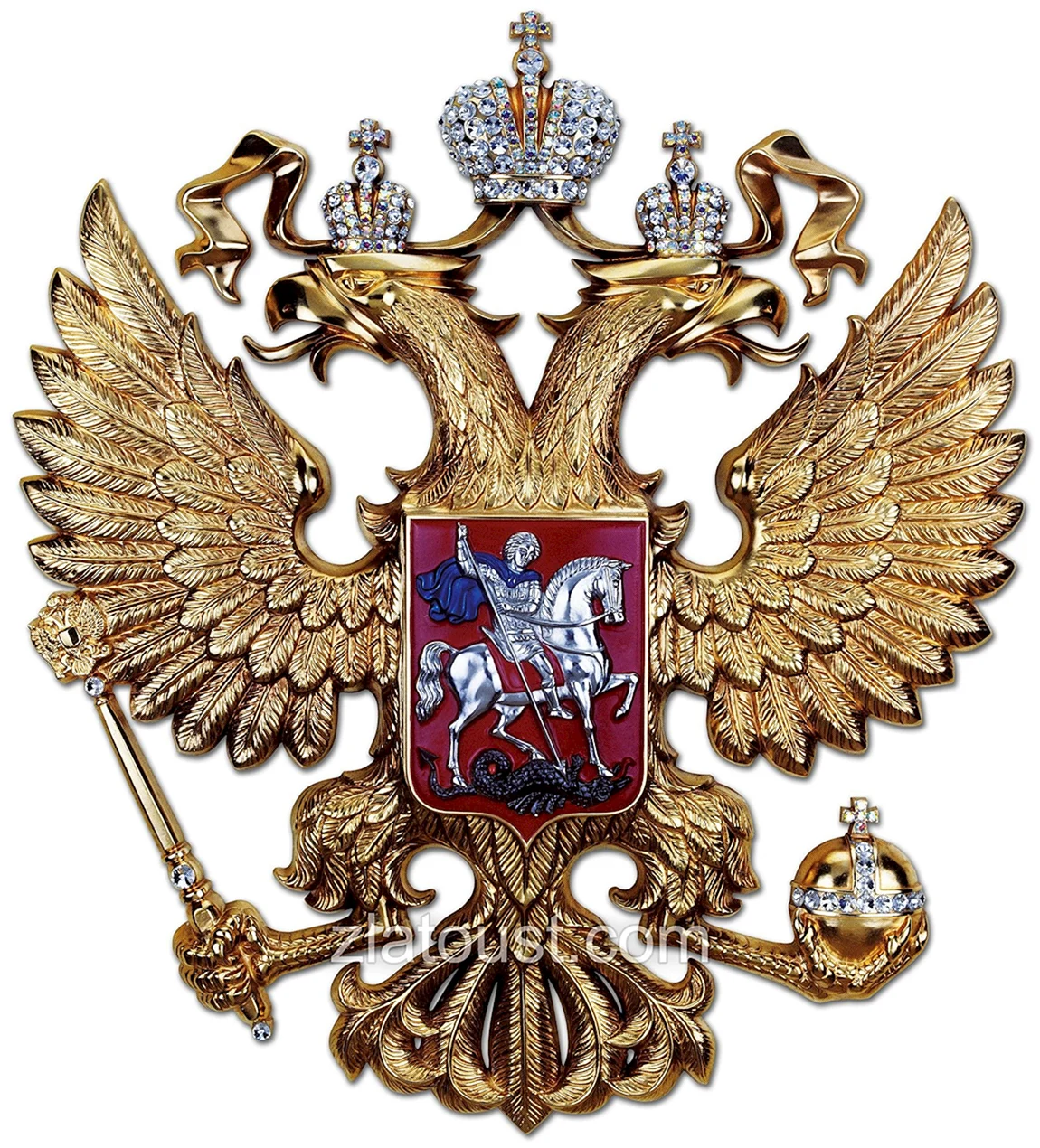 Двуглавый орёл герб России