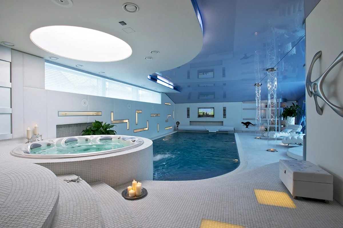 Spa центр бассейн. Спа бассейн Jacuzzi. Лучано спа зона. Интерьер бассейна. Красивый бассейн в доме.