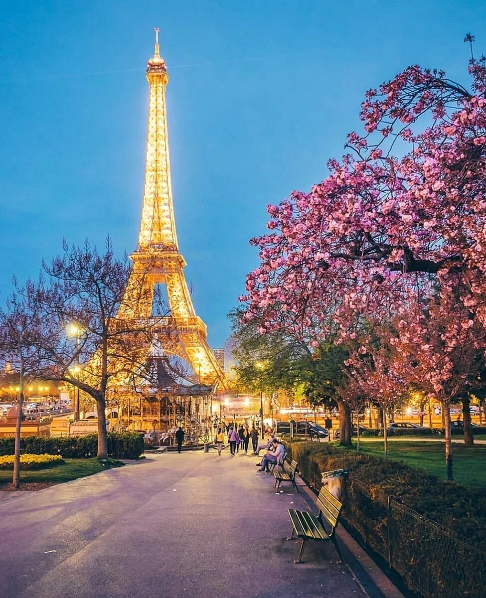Красивые места в париже