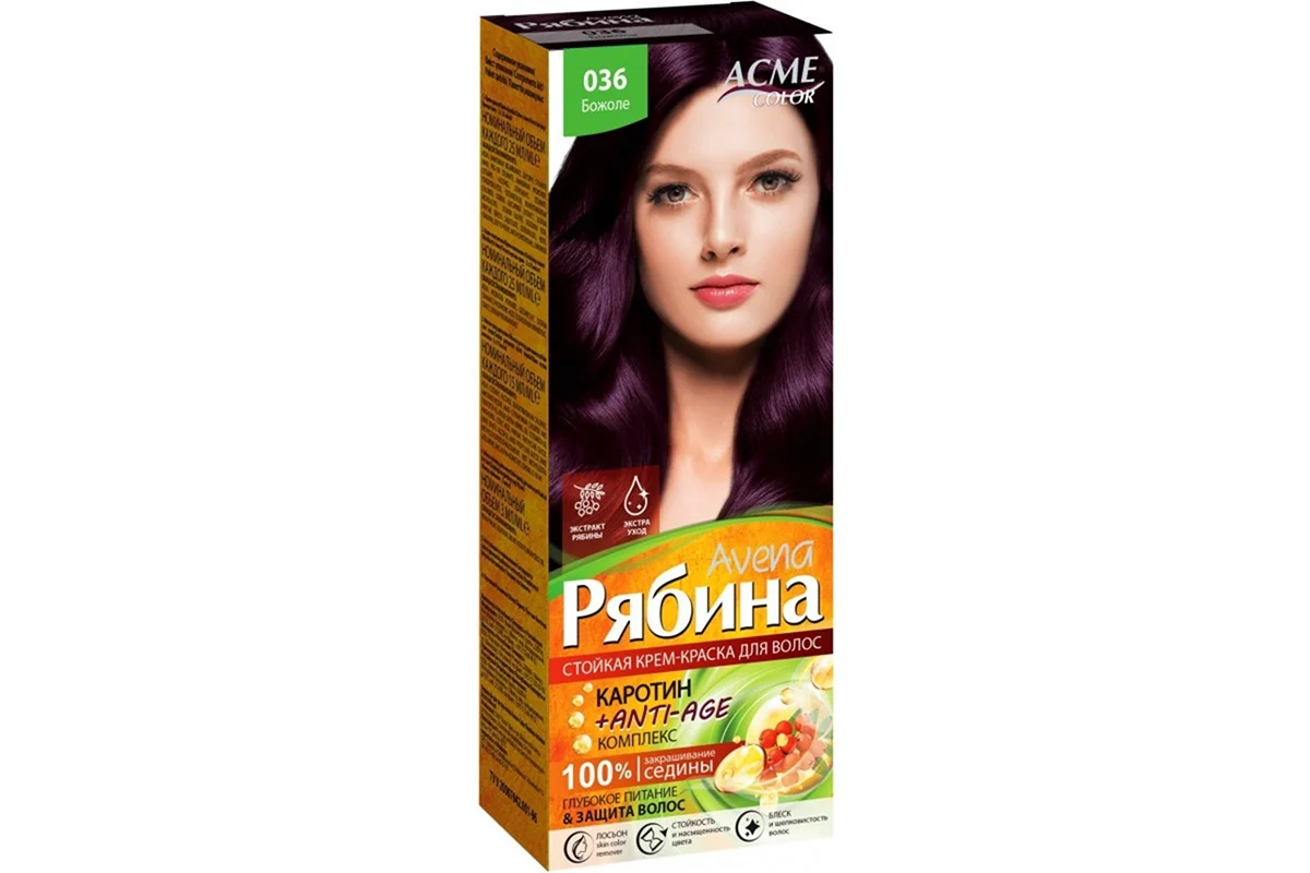 Экми-колор рябина Avena крем-краска 036 Божоле