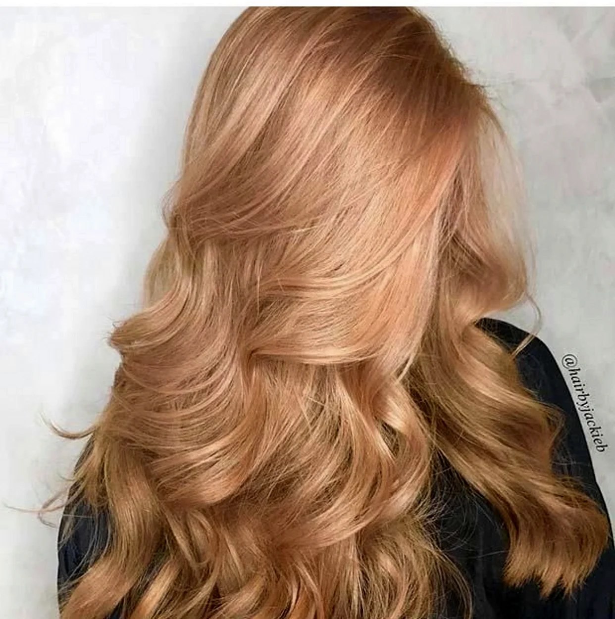 Цвет волос карамельный блонд