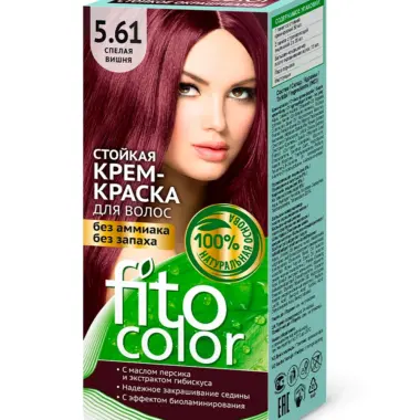 Краска для волос цвет вишня