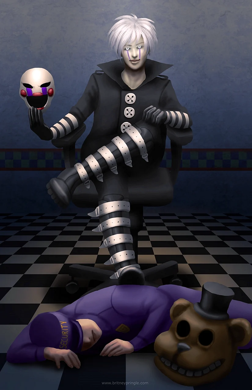 Five Nights at Freddys марионетка
