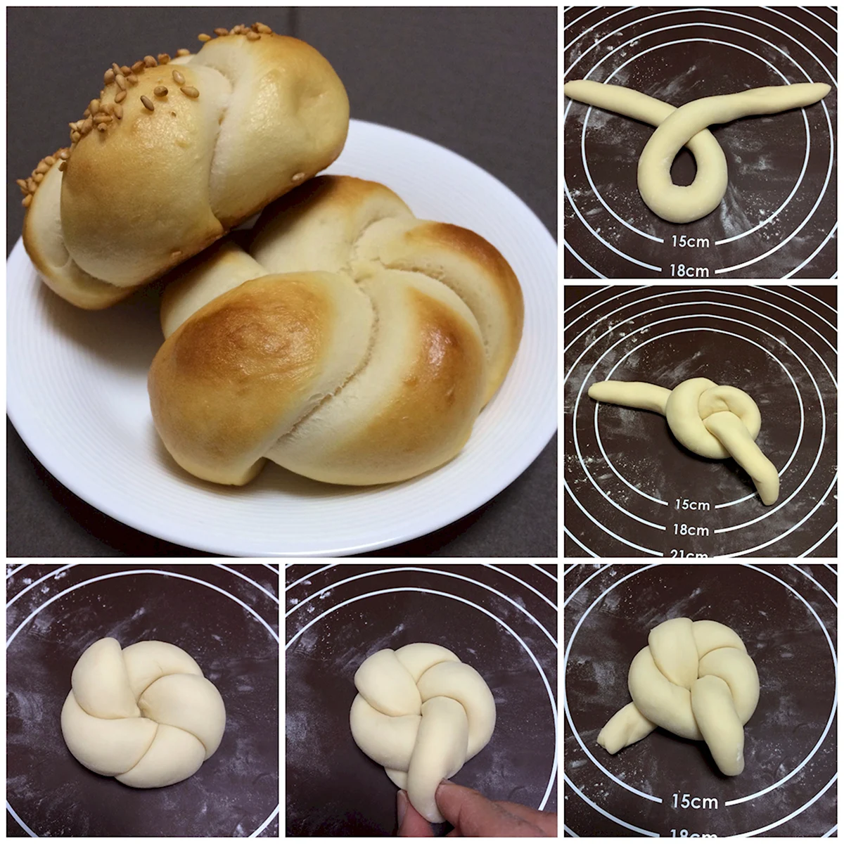 Формы булочек
