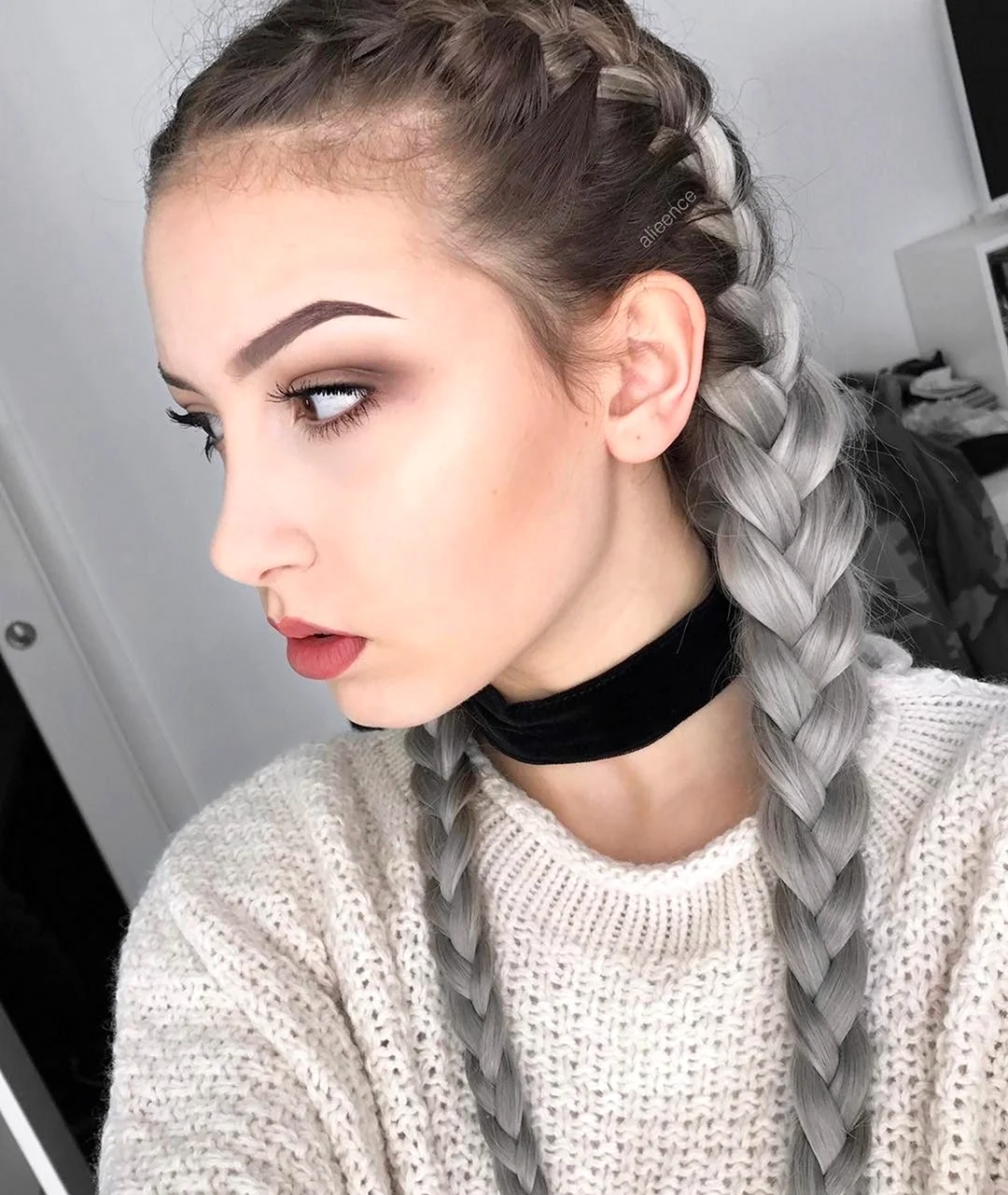 Французские косички Boxer-Braids