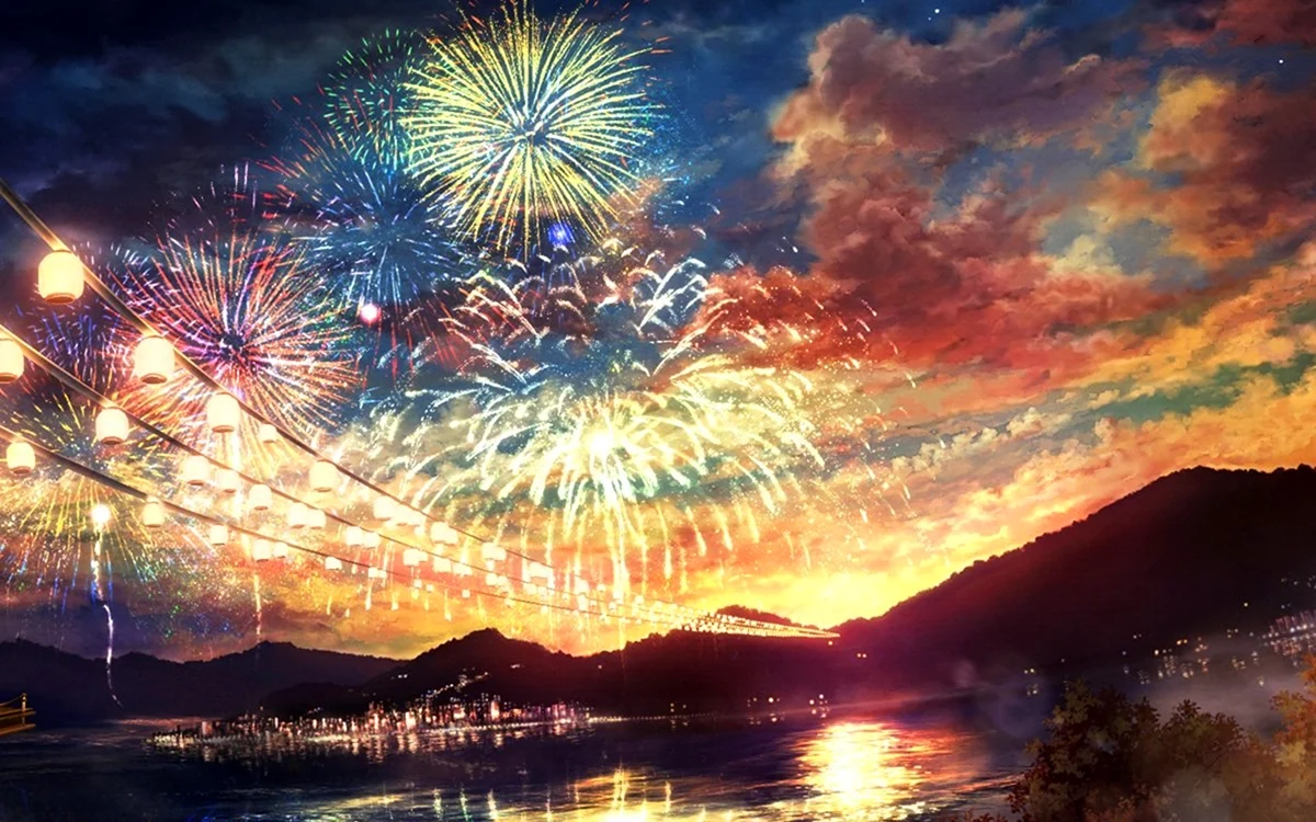 Hanabi салют Art