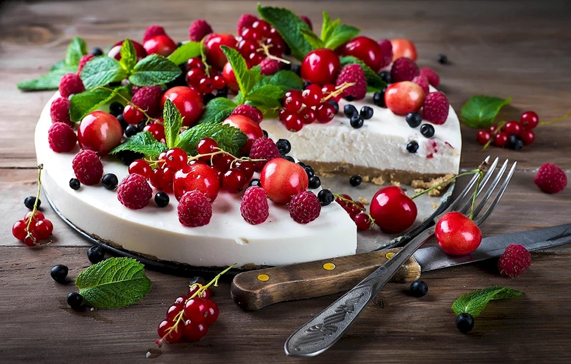 Ягодный десерт