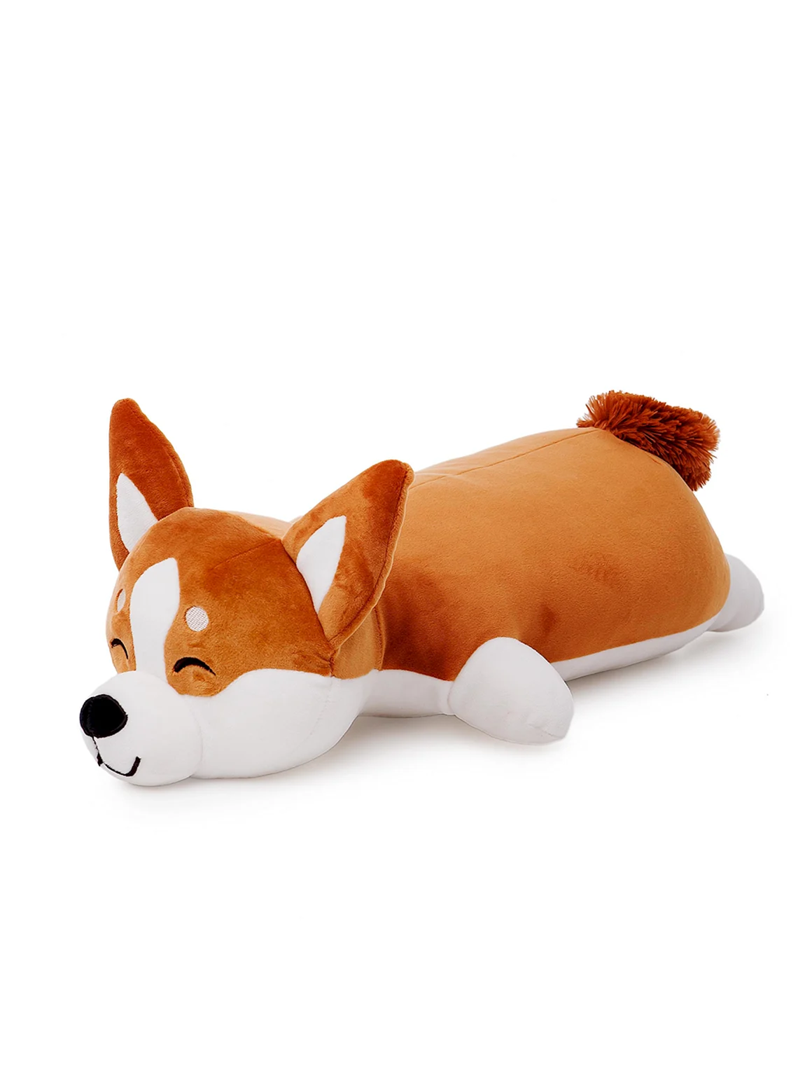 Игрушка мягкая Laffi корги сплюша лежачая д50 6217sКЧ50