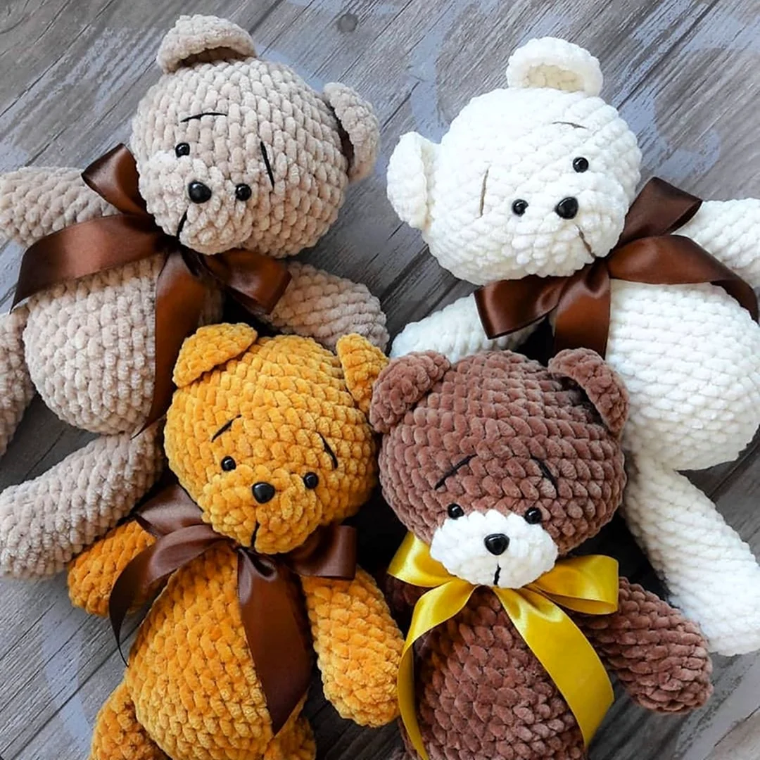 Юлия Дейнега амигуруми мишки