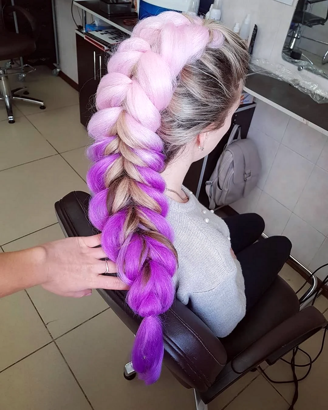 Канекалон 2 косы