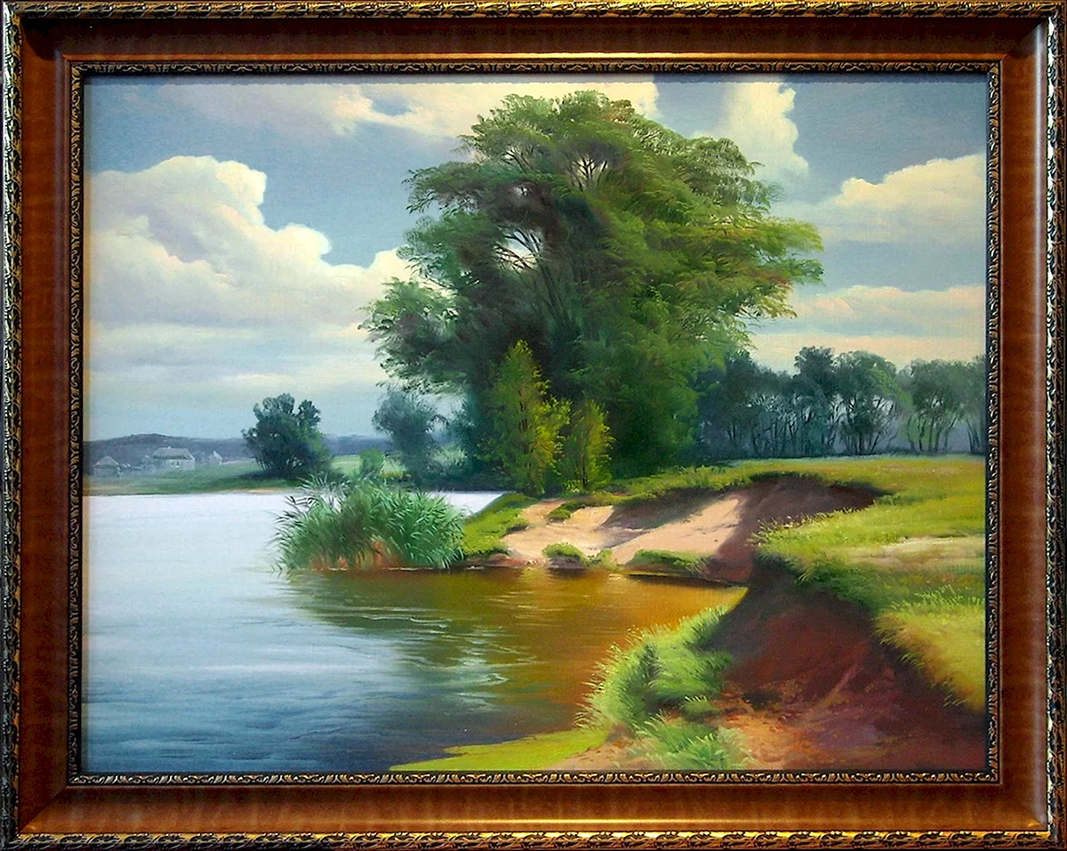 Картины пейзажи художник Долгополов Виктор