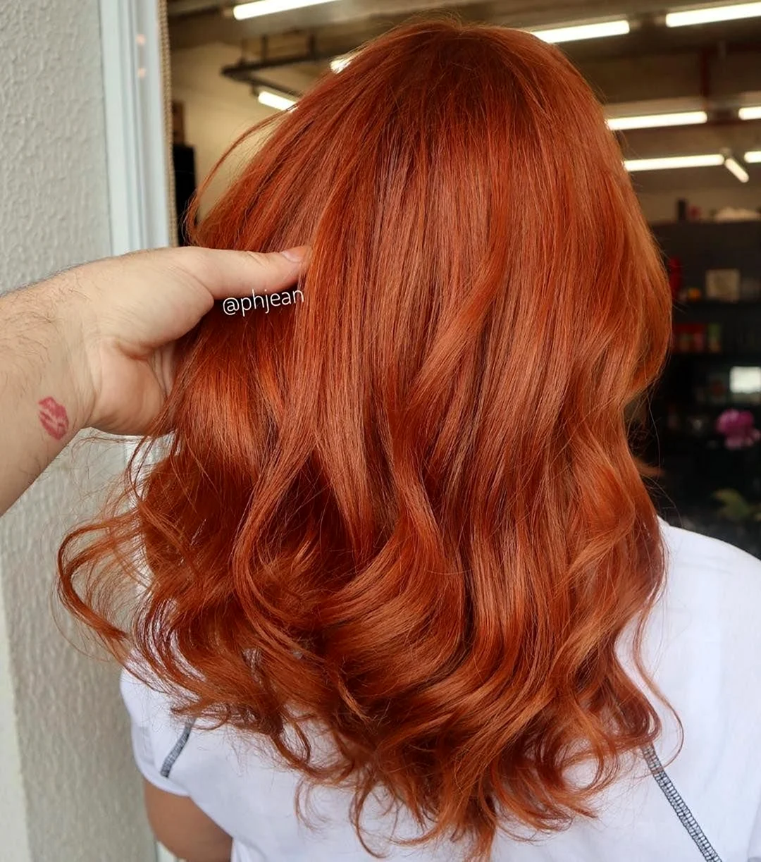 Оттенки рыжего краска для волос