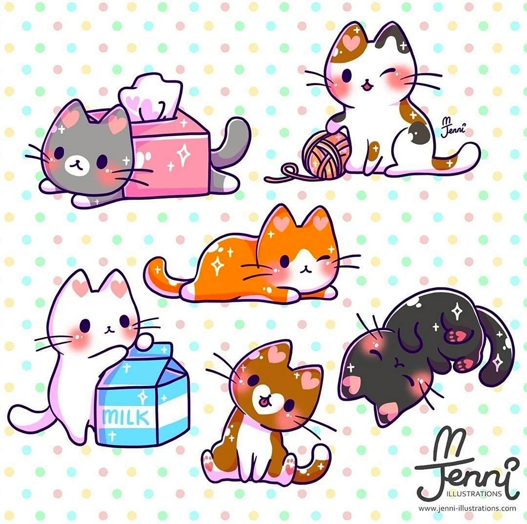 Кавайные котики