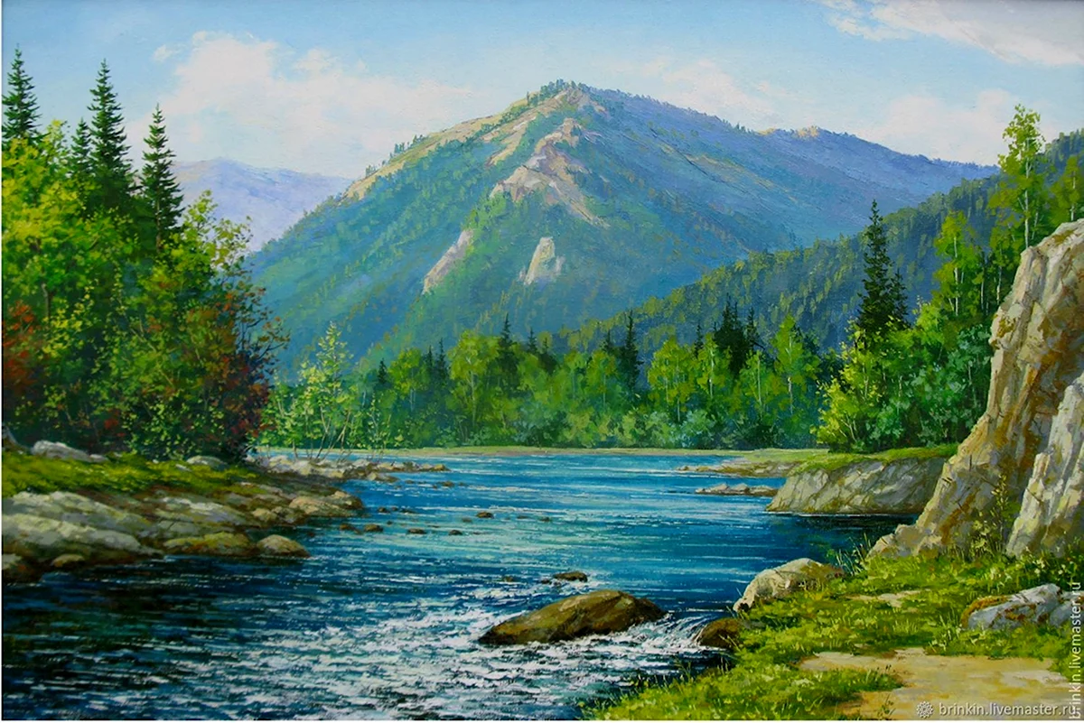 Художник Алексей Брынькин