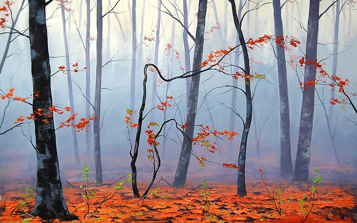 Художник Graham Gercken осень