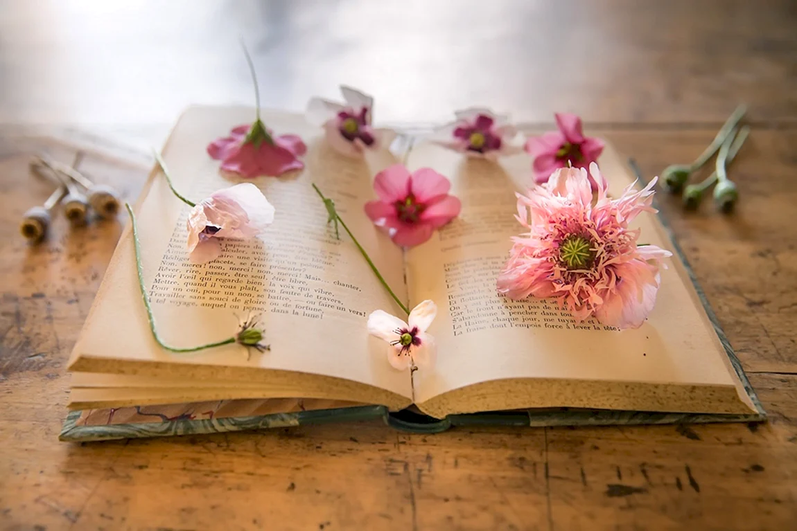 Книга цветы