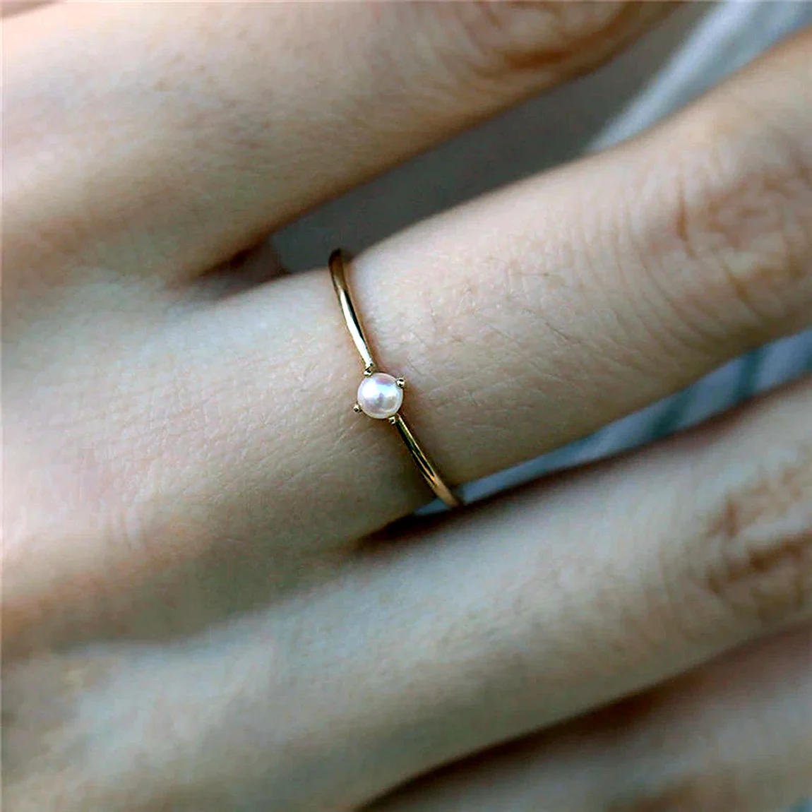 Кольцо Pearl Opaline 18.5 мм