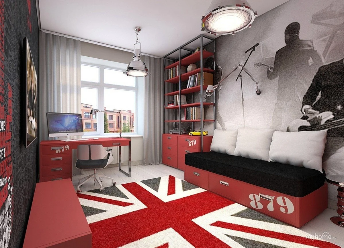 Дизайн комнаты подростка