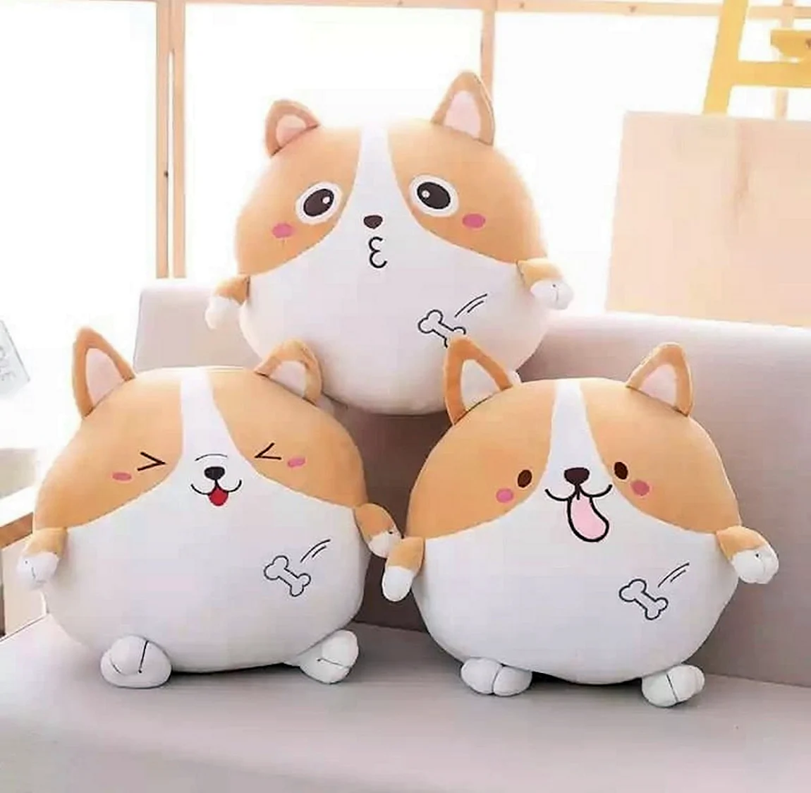 Корги kawaii плюшевая игрушка