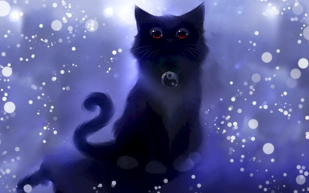 Кошка арт
