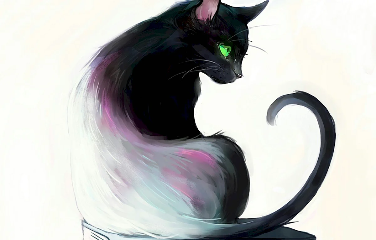 Котики арт