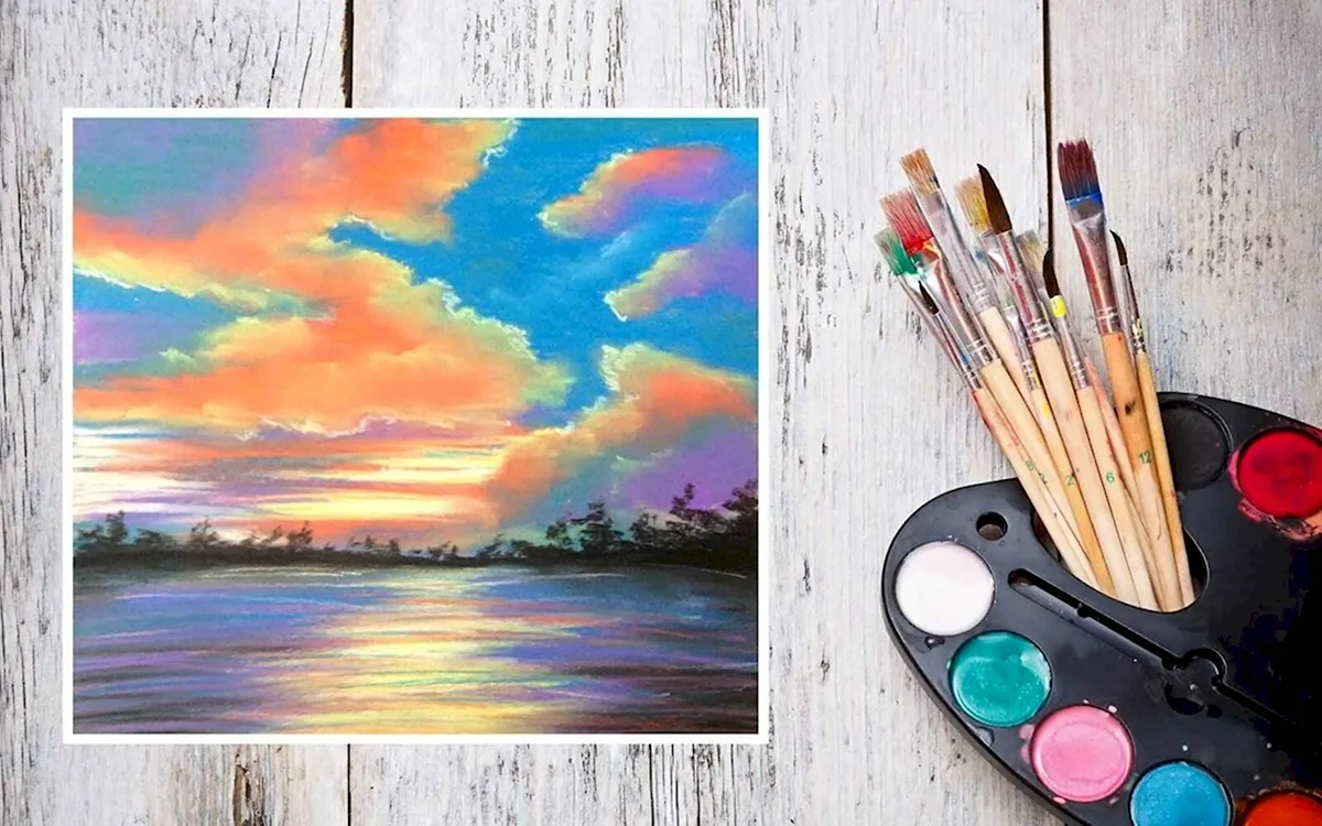 Красивые рисунки красками