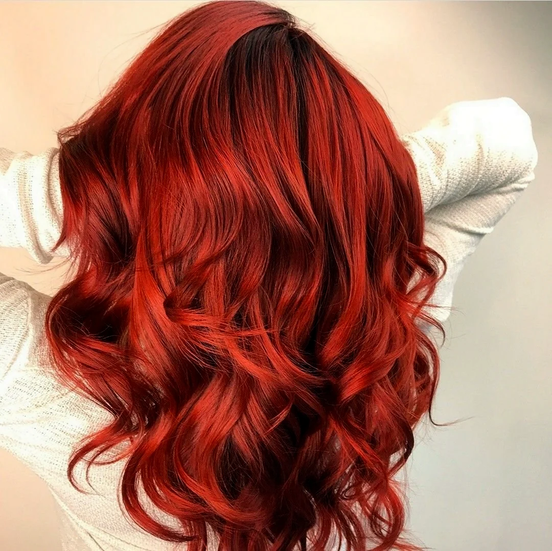 Рыжие красные волосы