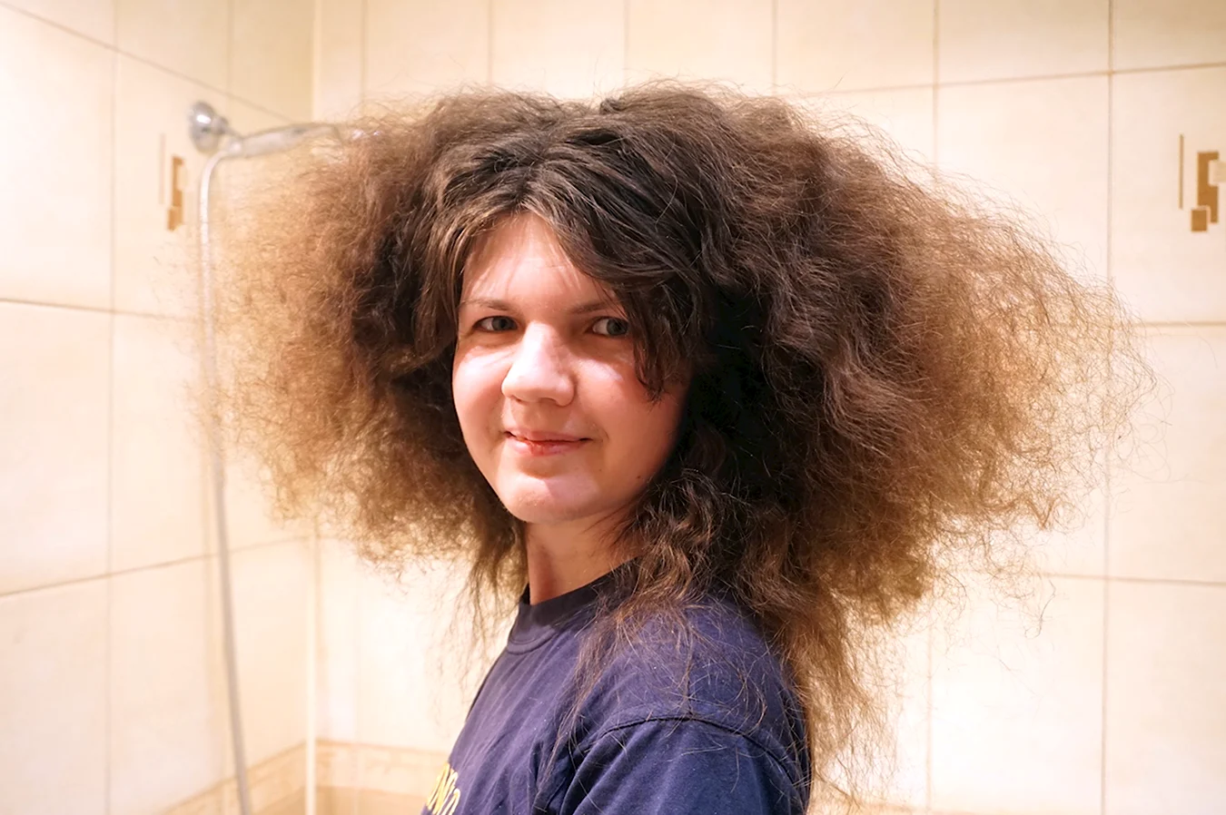 Лохматые волосы