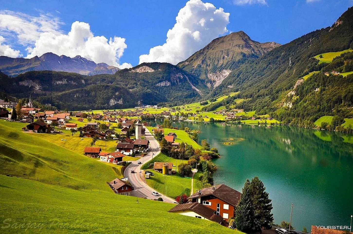 Швейцария красивые места