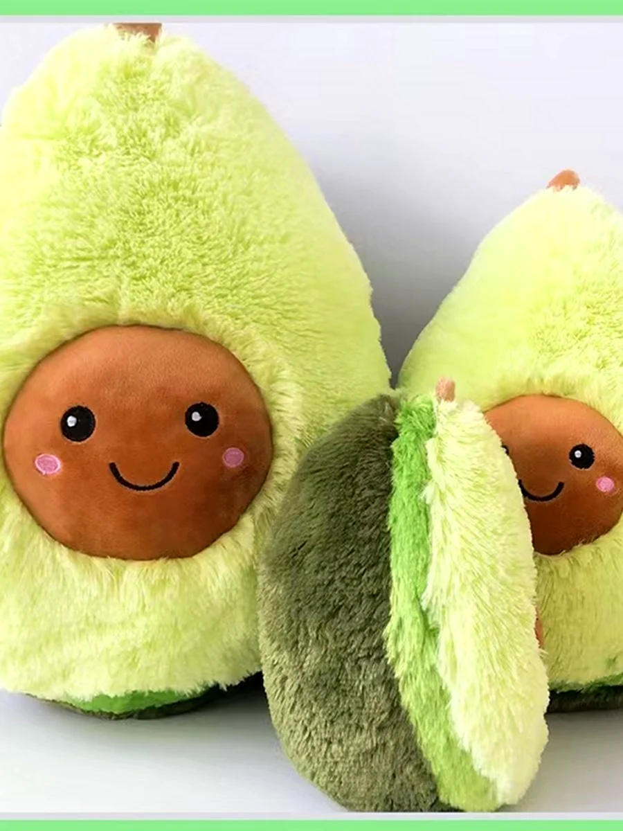 Мягкая игрушка авокадо плюшевый Avocado 20 см
