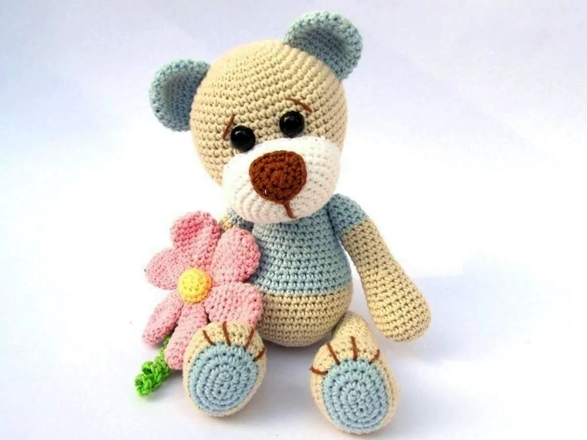 Мишка Соня амигуруми