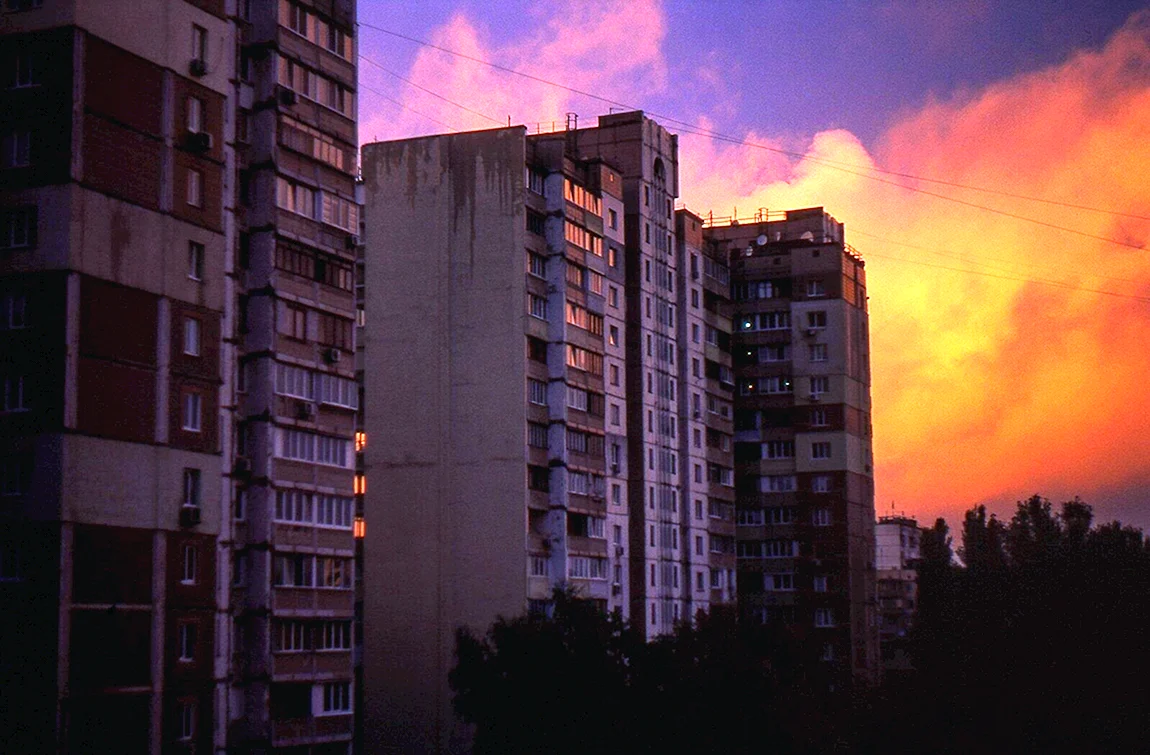 Многоэтажки в России