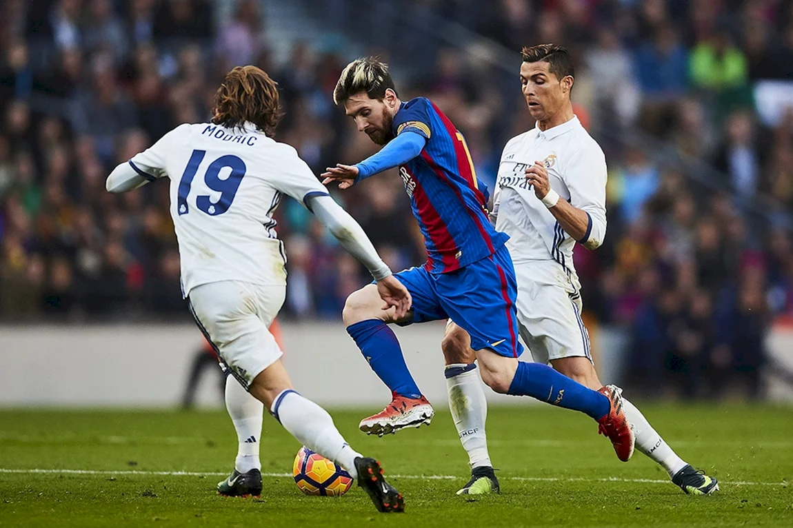 Modric and Messi