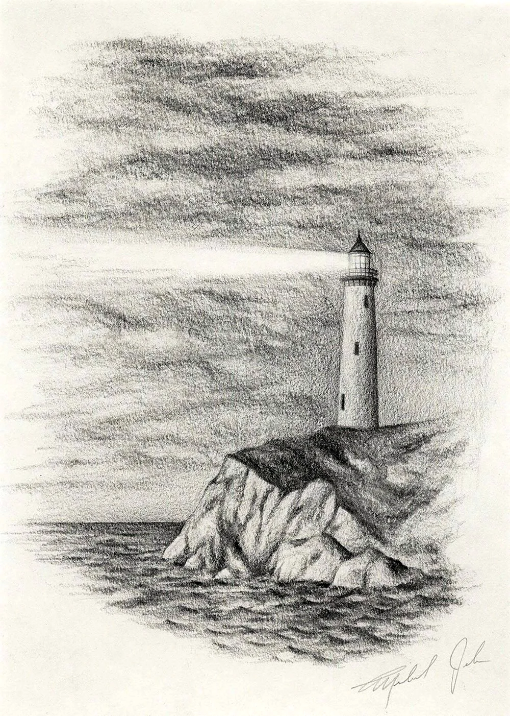 Море карандашом