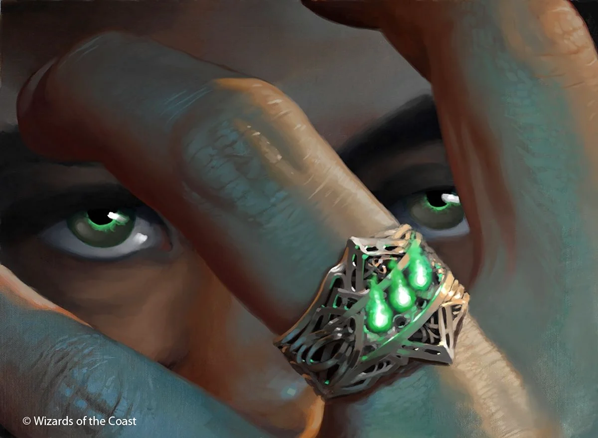 MTG Art Artifact кольцо